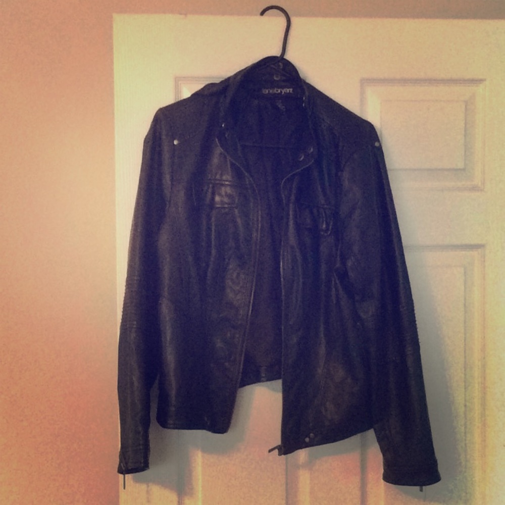 Leather jacket